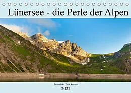 Kalender Lünersee - die blaue Perle der Alpen (Tischkalender 2022 DIN A5 quer) von Franziska Brückmann