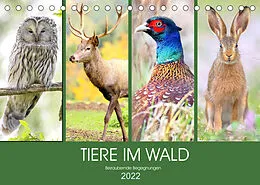 Kalender Tiere im Wald. Bezaubernde Begegnungen (Tischkalender 2022 DIN A5 quer) von Rose Hurley