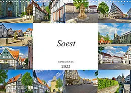 Kalender Soest Impressionen (Wandkalender 2022 DIN A3 quer) von Dirk Meutzner