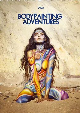 Kalender Bodypainting Adventures (Wandkalender 2022 DIN A2 hoch) von Julie Boehm