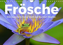 Kalender Frösche - Die wunderschöne Welt der bunten Hüpfer. (Wandkalender 2022 DIN A4 quer) von M. Scott