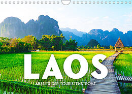 Kalender Laos - Abseits der Touristenströme. (Wandkalender 2022 DIN A4 quer) von SF