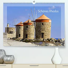 Kalender Schönes Rhodos (Premium, hochwertiger DIN A2 Wandkalender 2022, Kunstdruck in Hochglanz) von Martina Fornal