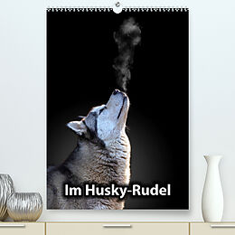 Kalender Im Husky-Rudel (Premium, hochwertiger DIN A2 Wandkalender 2022, Kunstdruck in Hochglanz) von Sophie Luther
