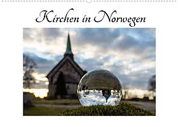 Kalender Kirchen in Norwegen (Wandkalender 2022 DIN A2 quer) von Dirk Rosin