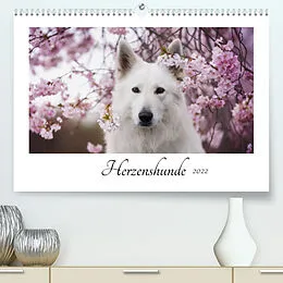 Kalender Herzenshunde 2022 (Premium, hochwertiger DIN A2 Wandkalender 2022, Kunstdruck in Hochglanz) von Madlen Kudla - Photographie