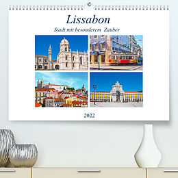 Kalender Lissabon - Stadt mit besonderem Zauber (Premium, hochwertiger DIN A2 Wandkalender 2022, Kunstdruck in Hochglanz) von Nina Schwarze