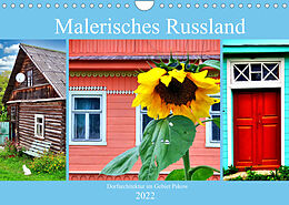 Kalender Malerisches Russland - Dorfarchitektur im Gebiet Pskow (Wandkalender 2022 DIN A4 quer) von Henning von Löwis of Menar