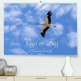 Kalender Vögel im Flug - Akrobaten der Lüfte (Premium, hochwertiger DIN A2 Wandkalender 2022, Kunstdruck in Hochglanz) von Siegfried Kuttig