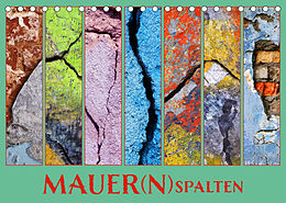 Kalender MAUER(N)spalten (Tischkalender 2023 DIN A5 quer) von Kathrin Sachse