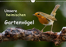 Kalender Unsere heimischen Gartenvögel (Wandkalender 2023 DIN A4 quer) von Dieter Wilczek