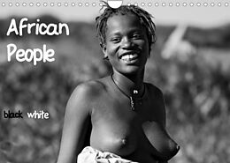 Kalender African People black white (Wandkalender 2023 DIN A4 quer) von Michael Voß / www.vossiem.de