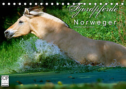 Kalender Fjordpferde - Norweger (Tischkalender 2023 DIN A5 quer) von Ramona Dünisch - www.Ramona-Duenisch.de