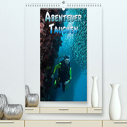 Kalender Abenteuer Tauchen (Premium, hochwertiger DIN A2 Wandkalender 2023, Kunstdruck in Hochglanz) von Dieter Gödecke