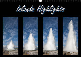 Kalender Islands Highlights (Wandkalender 2023 DIN A3 quer) von Frauke Scholz