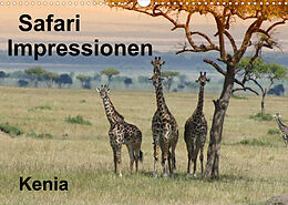 Kalender Safari Impressionen / Kenia (Wandkalender 2023 DIN A3 quer) von Susan Michel / CH