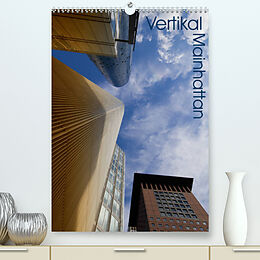 Kalender Mainhattan - Vertikal (Premium, hochwertiger DIN A2 Wandkalender 2023, Kunstdruck in Hochglanz) von Juergen Schonnop