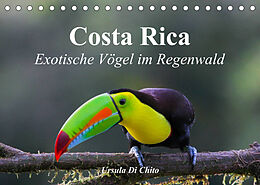Kalender Costa Rica - Exotische Vögel im Regenwald (Tischkalender 2023 DIN A5 quer) von Ursula Di Chito