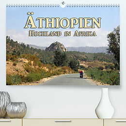 Kalender Äthiopien - Hochland in AfrikaCH-Version (Premium, hochwertiger DIN A2 Wandkalender 2023, Kunstdruck in Hochglanz) von Birgit Seifert