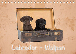 Kalender Labrador - Welpen (Tischkalender 2023 DIN A5 quer) von Heiko Eschrich -HeschFoto