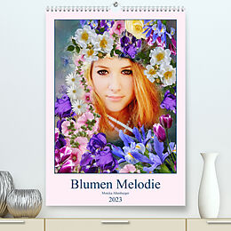 Kalender Blumen Melodie (Premium, hochwertiger DIN A2 Wandkalender 2023, Kunstdruck in Hochglanz) von Monika Altenburger