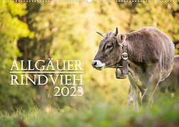 Kalender Allgäuer Rindvieh 2023 (Wandkalender 2023 DIN A2 quer) von Juliane Wandel