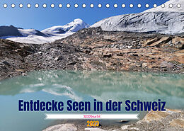 Kalender SEENsucht Entdecke Seen in der Schweiz (Tischkalender 2023 DIN A5 quer) von Susan Michel