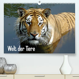Kalender Welt der Tiere (Premium, hochwertiger DIN A2 Wandkalender 2023, Kunstdruck in Hochglanz) von Tanja Riedel