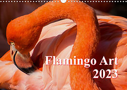 Kalender Flamingo Art 2023 (Wandkalender 2023 DIN A3 quer) von Max Steinwald