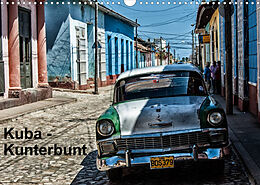 Kalender Kuba - Kunterbunt (Wandkalender 2023 DIN A3 quer) von Hans-Jürgen Sommer