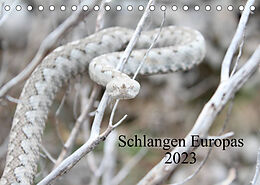 Kalender Schlangen Europas (Tischkalender 2023 DIN A5 quer) von Michael Wilms