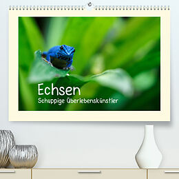 Kalender Echsen - Schuppige Überlebenskünstler (Premium, hochwertiger DIN A2 Wandkalender 2023, Kunstdruck in Hochglanz) von Andreas Rinke