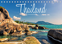 Kalender Thailand Impressionen (Tischkalender 2023 DIN A5 quer) von Stefan Becker