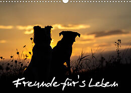 Kalender Hunde - Freunde für's Leben (Wandkalender 2023 DIN A3 quer) von Elke Schulz