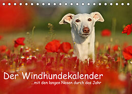 Kalender Der Windhundekalender (Tischkalender 2023 DIN A5 quer) von Kathrin Köntopp