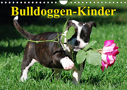Kalender Bulldoggen-Kinder (Wandkalender 2023 DIN A4 quer) von Elisabeth Stanzer