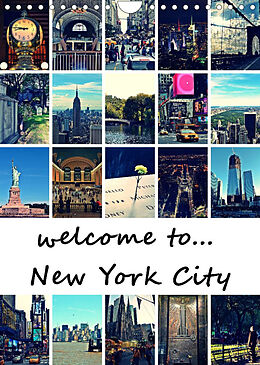 Kalender welcome to New York City (Wandkalender 2023 DIN A4 hoch) von Stephanie Büttner