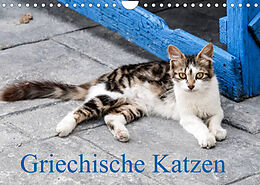 Kalender Griechische Katzen (Wandkalender 2023 DIN A4 quer) von Christine Lumplecker