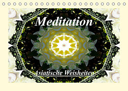Kalender Meditation - Asiatische Weisheiten (Tischkalender 2023 DIN A5 quer) von Art-Motiva