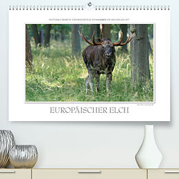 Kalender Emotionale Momente: Europäischer Elch. / CH-Version (Premium, hochwertiger DIN A2 Wandkalender 2023, Kunstdruck in Hochglanz) von Ingo Gerlach GDT