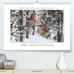 Kalender Emotionale Momente: Tiger - Kraft &amp; Schönheit. / CH-Version (Premium, hochwertiger DIN A2 Wandkalender 2023, Kunstdruck in Hochglanz) von Ingo Gerlach GDT