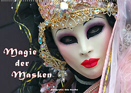 Kalender Magie der Masken (Wandkalender 2023 DIN A2 quer) von Udo Haafke