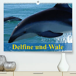 Kalender Delfine und Wale (Premium, hochwertiger DIN A2 Wandkalender 2023, Kunstdruck in Hochglanz) von Elisabeth Stanzer