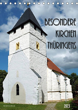 Kalender Besondere Kirchen Thüringens (Tischkalender 2023 DIN A5 hoch) von Flori0