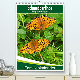 Kalender Schmetterlinge: Filigrane Flieger / Familienkalender (Premium, hochwertiger DIN A2 Wandkalender 2023, Kunstdruck in Hochglanz) von Karl-Hermann Althaus