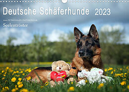 Kalender Deutsche Schäferhunde Seelentröster (Wandkalender 2023 DIN A3 quer) von Petra Schiller