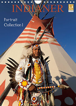 Kalender Indianer, Portrait Collection 1 (Wandkalender 2023 DIN A4 hoch) von Christian Heeb