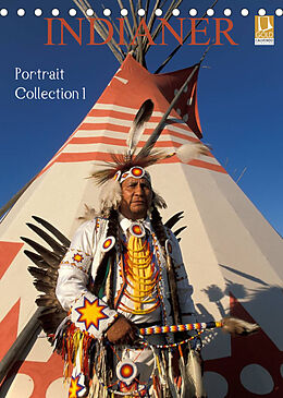 Kalender Indianer, Portrait Collection 1 (Tischkalender 2023 DIN A5 hoch) von Christian Heeb