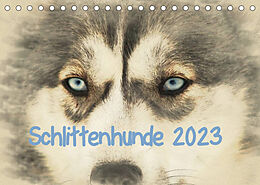 Kalender Schlittenhunde 2023 (Tischkalender 2023 DIN A5 quer) von Andrea Redecker