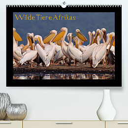 Kalender Wilde Tiere Afrikas (Premium, hochwertiger DIN A2 Wandkalender 2023, Kunstdruck in Hochglanz) von Uta Depner